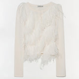 Simkhai - Rielle Feather Cardigan