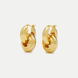 Veronica Beard - Interlocking Hoop Earrings