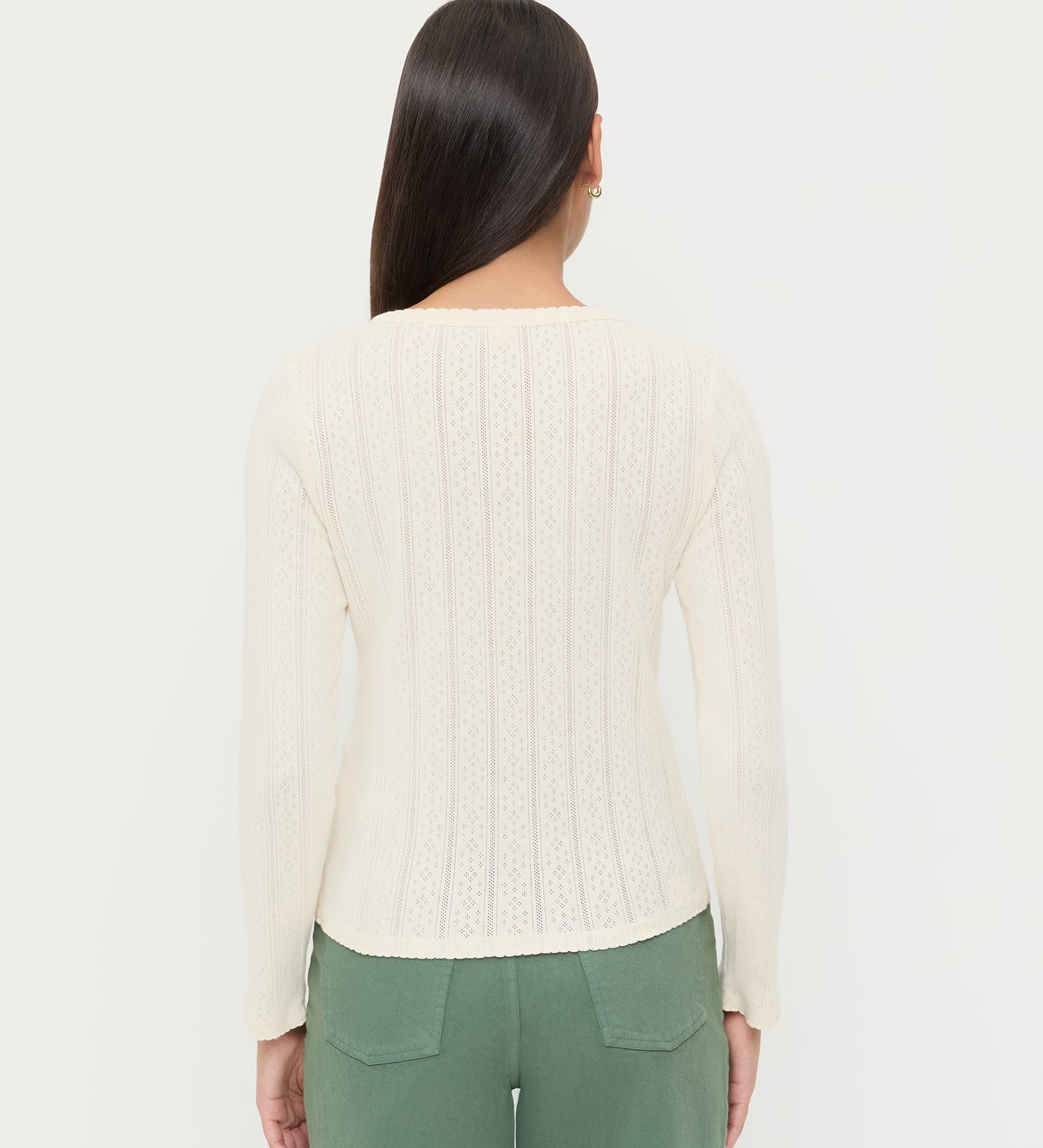 Loeffler Randall - Ash Pointelle Cardigan