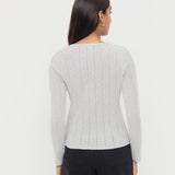 Loeffler Randall - Ash Pointelle Cardigan