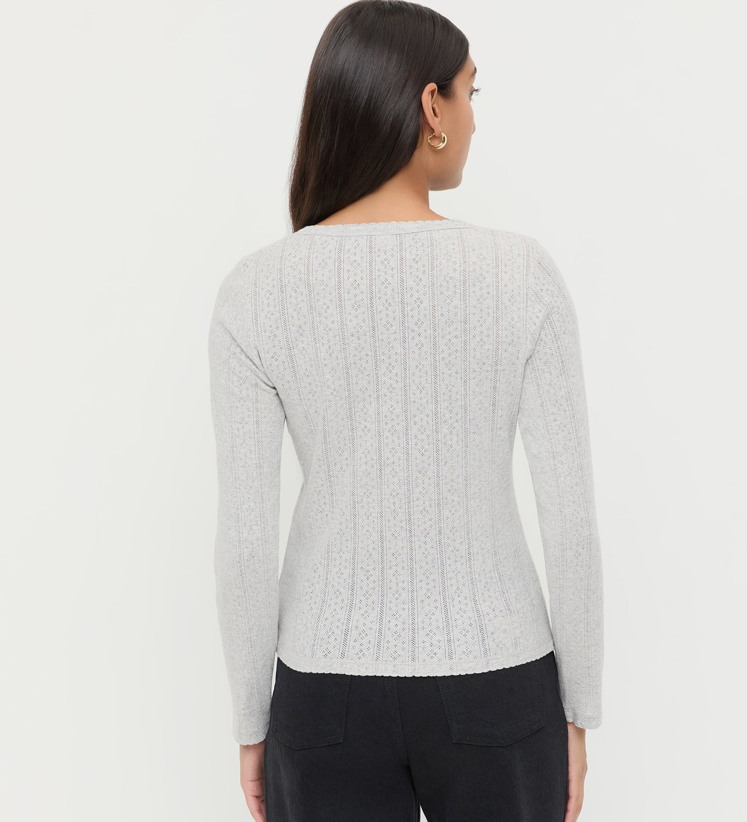 Loeffler Randall - Ash Pointelle Cardigan