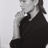 Dorsey - KATE RIVIÈRE BRACELET IN 3MM LAB WHITE SAPPHIRE