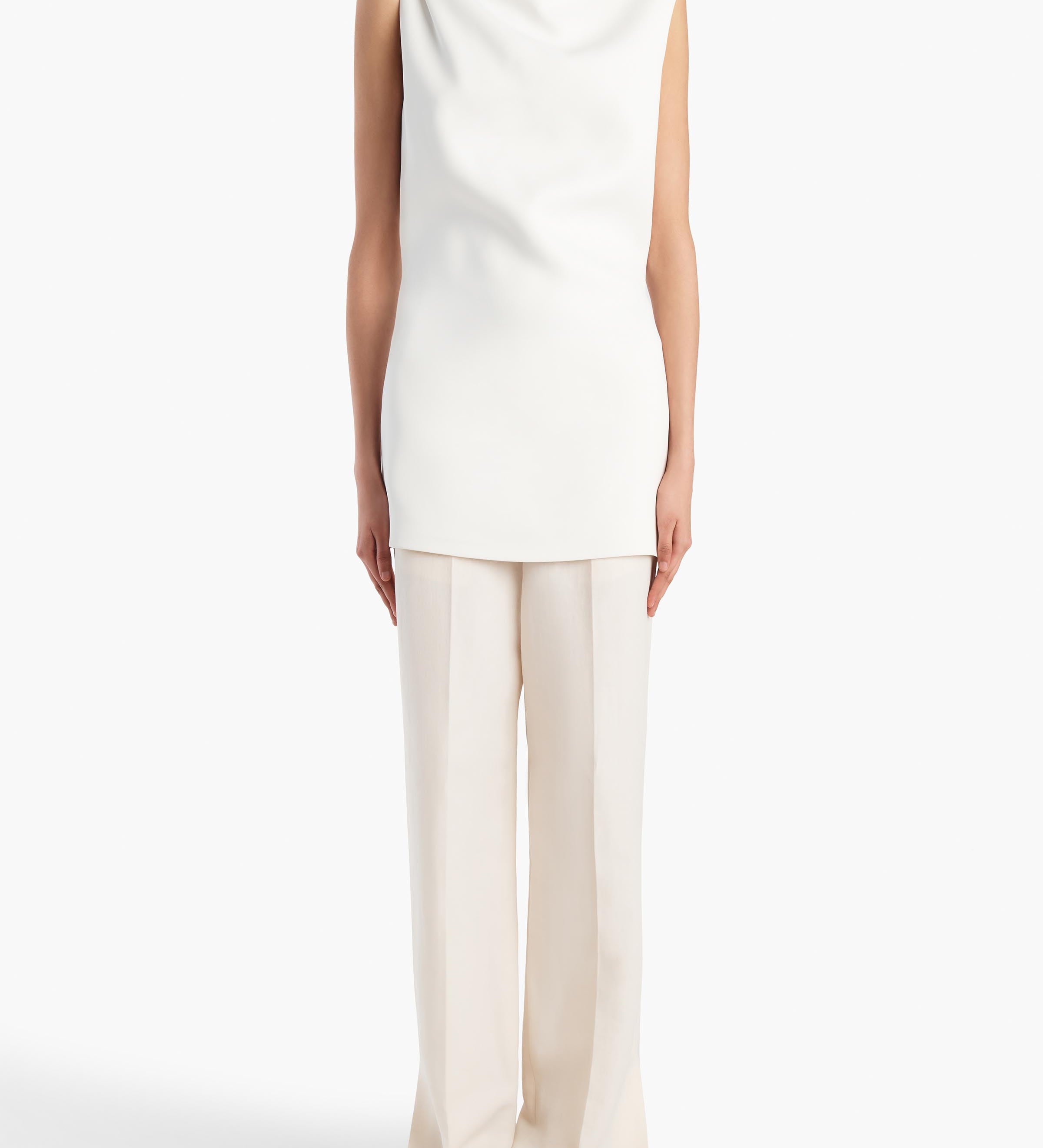 Khaite - Astor Dress in Chalk