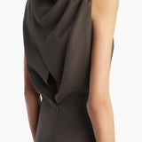 Khaite - Astor Dress in Clove