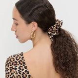 Loeffler Randall - Astrid Leopard Jersey Scrunchie