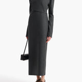 Khaite - Aubrey Dress in Storm