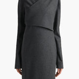 Khaite - Aubrey Dress in Storm