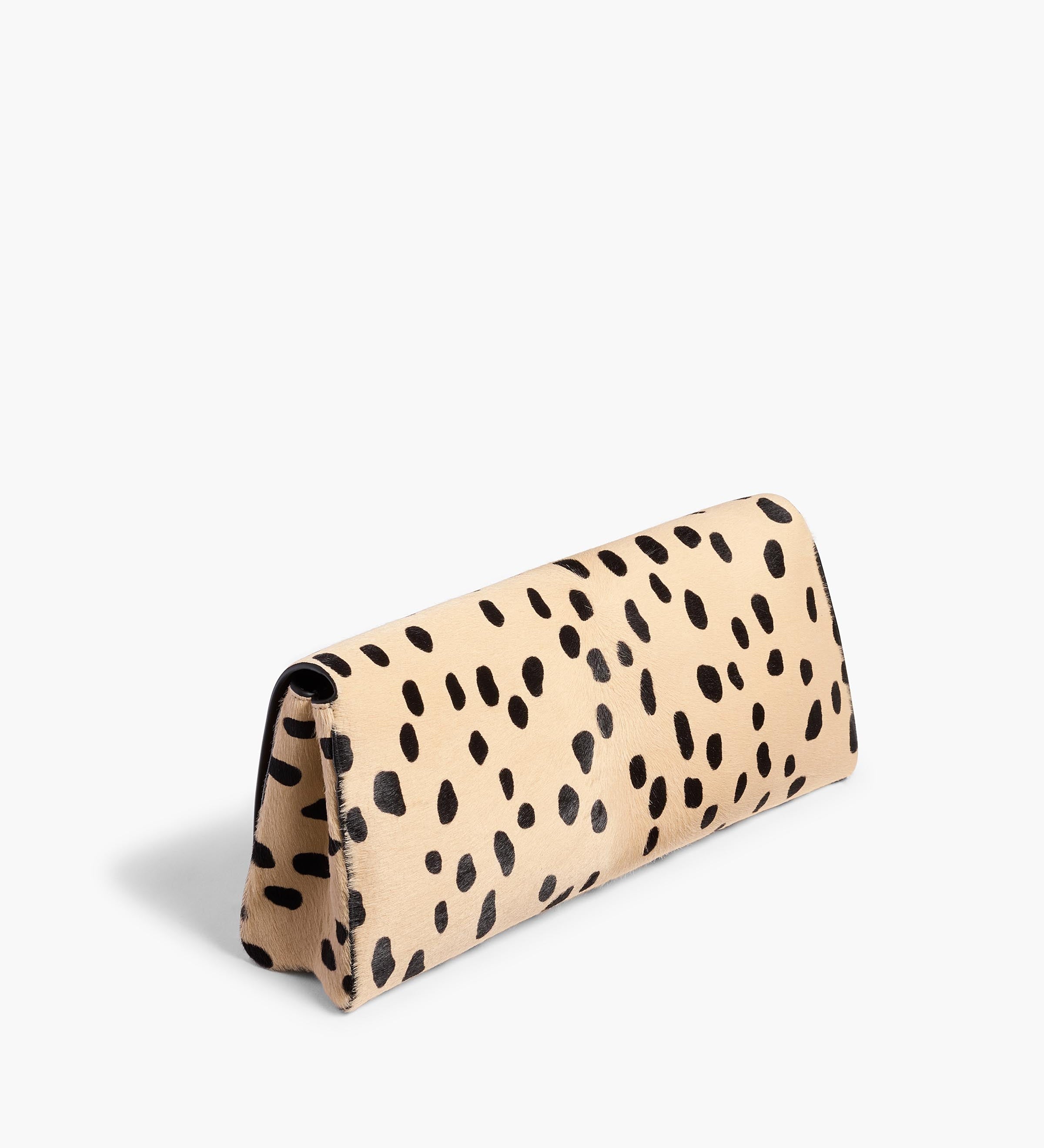 Khaite - Audrey Clutch in Spotted Haircalf