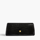 Khaite - Audrey Clutch in Black Alligator