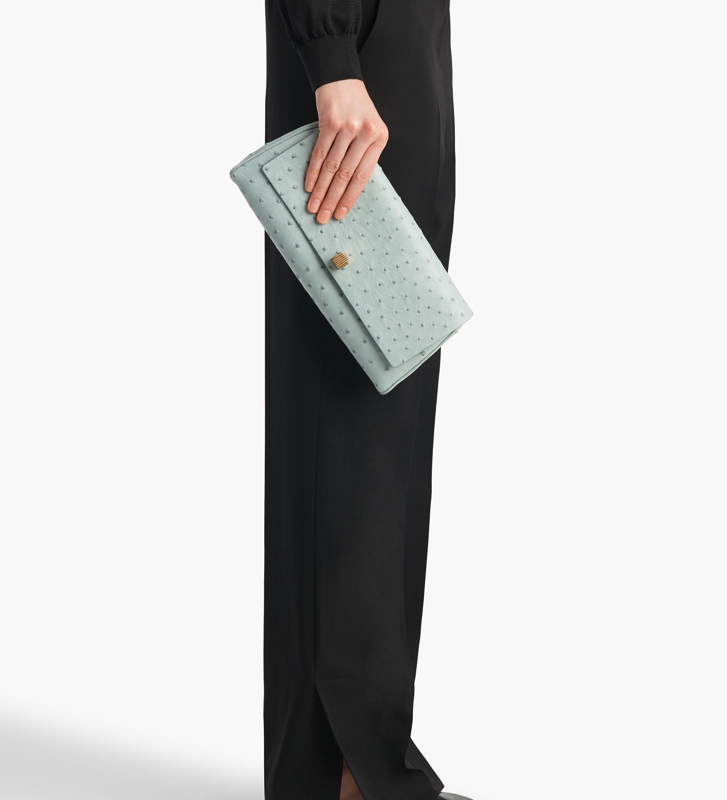 Khaite - Audrey Clutch in Frost