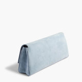 Khaite - Audrey Clutch in Lead Suede