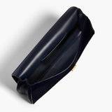 Khaite - Audrey Clutch in Midnight Haircalf