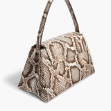 Khaite - Audrey Top Handle Bag in Natural Python