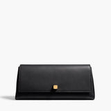 Khaite - Audrey Clutch in Black Nappa Leather