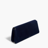 Khaite - Audrey Clutch in Midnight Suede
