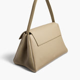 Khaite - Audrey Top Handle Bag in Sage Pebbled Leather