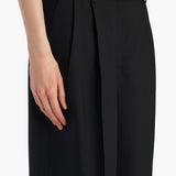 Khaite - Auggie Short in Black Wool