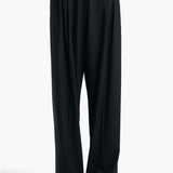 Khaite - August Pant in Black Wool