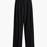 Khaite - August Pant in Black Wool