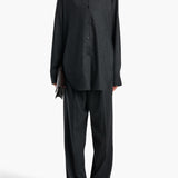 Khaite - August Pant in Charcoal