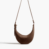 Khaite - Small Augustina Crossbody Bag in Cedar Suede