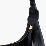 Khaite - Small Augustina Crossbody Bag in Midnight Pebbled Leather