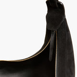 Khaite - Augustina Hobo in Black Suede
