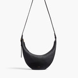 Khaite - Small Augustina Crossbody Bag in Black Pebbled Leather
