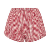 Posse - AURELIA SHORT - RED GINGHAM