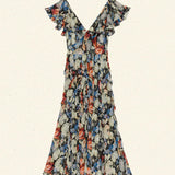 DÔEN - AURELIENNE DRESS -- JARDIN DE VILLANDRY