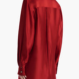 Khaite - Auryn Top in Crimson