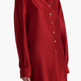 Khaite - Auryn Top in Crimson