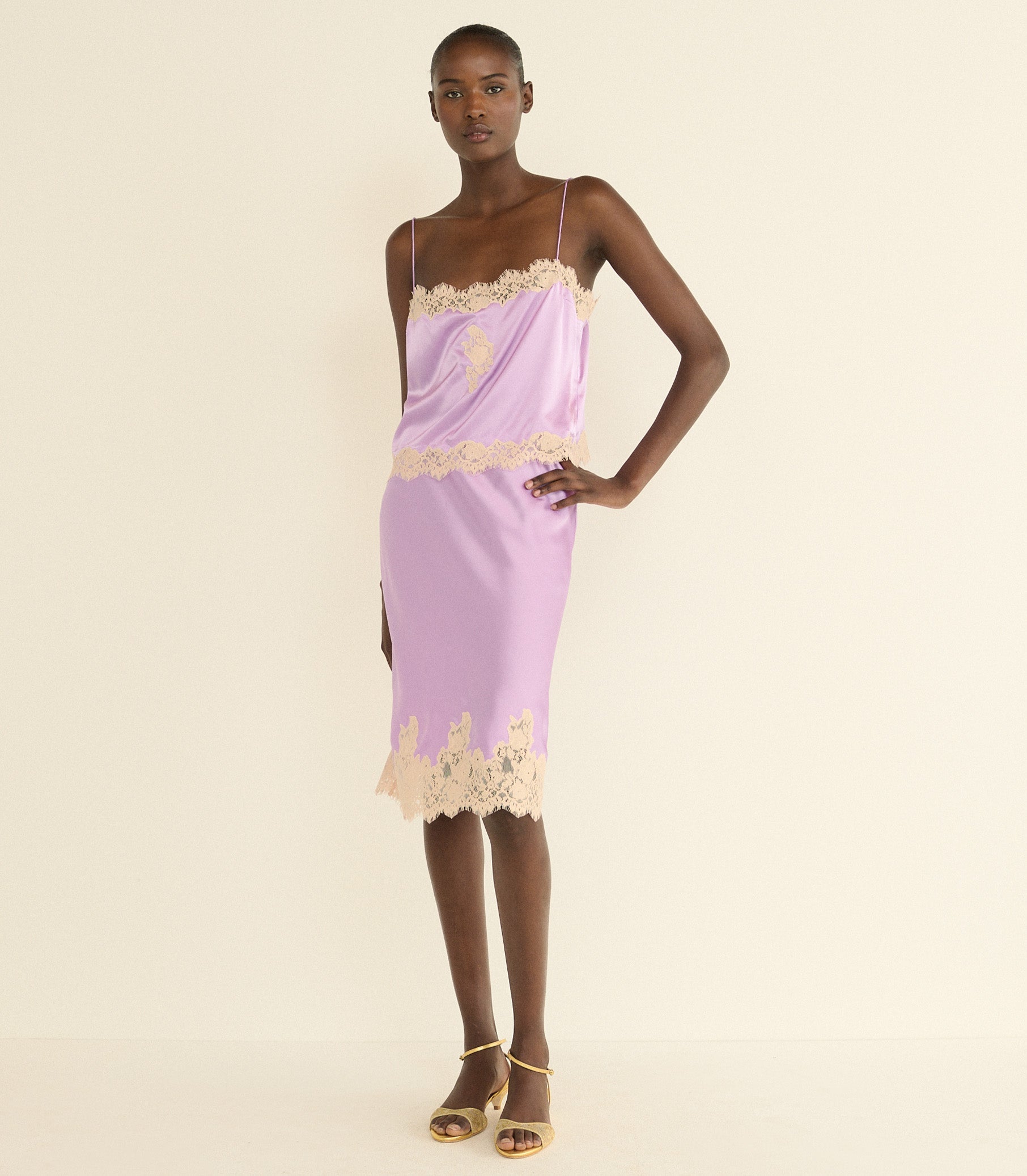 DOEN - AVELAINE TOP - - ORCHID BLOSSOM