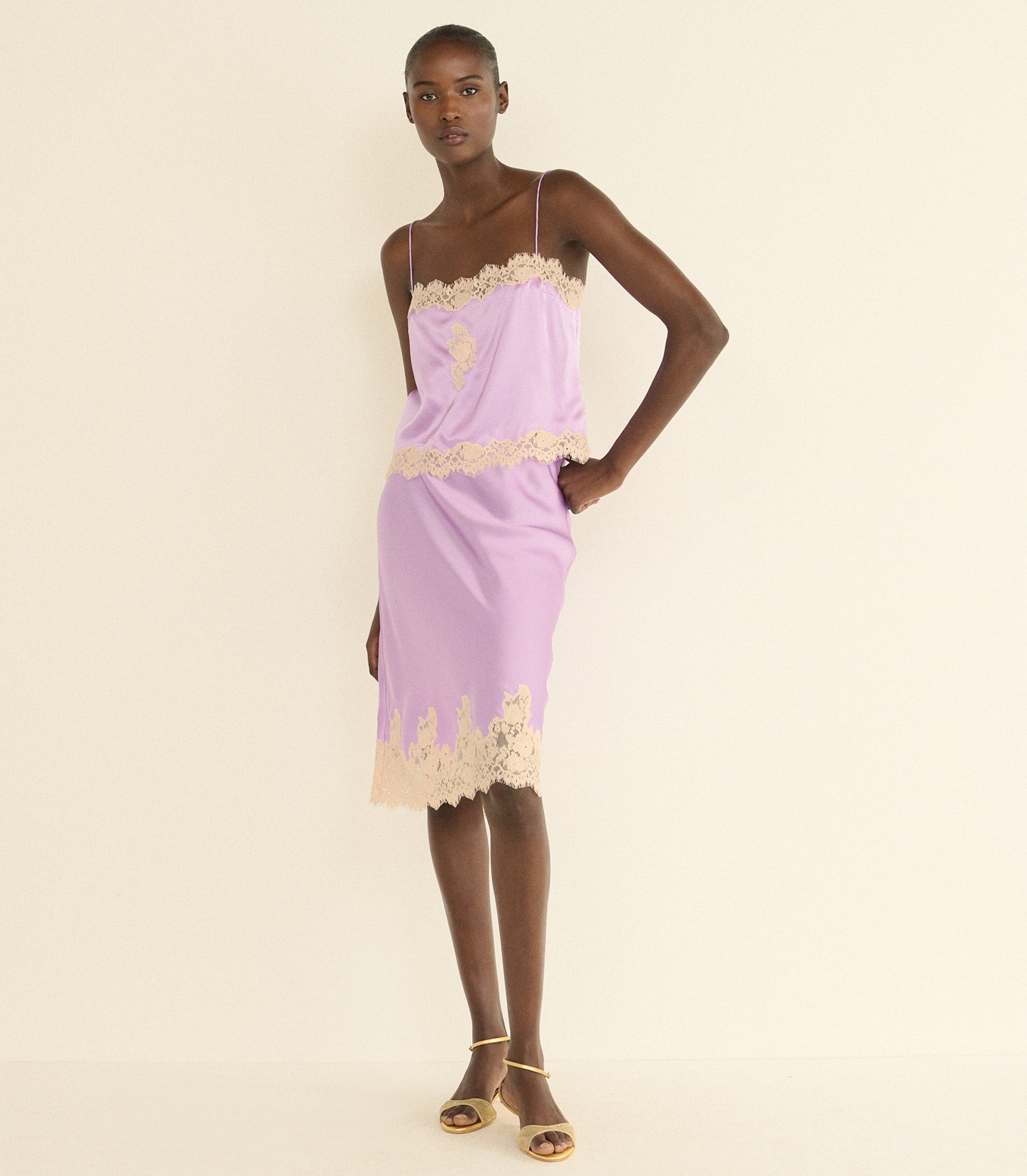 DOEN - AVELAINE TOP - - ORCHID BLOSSOM