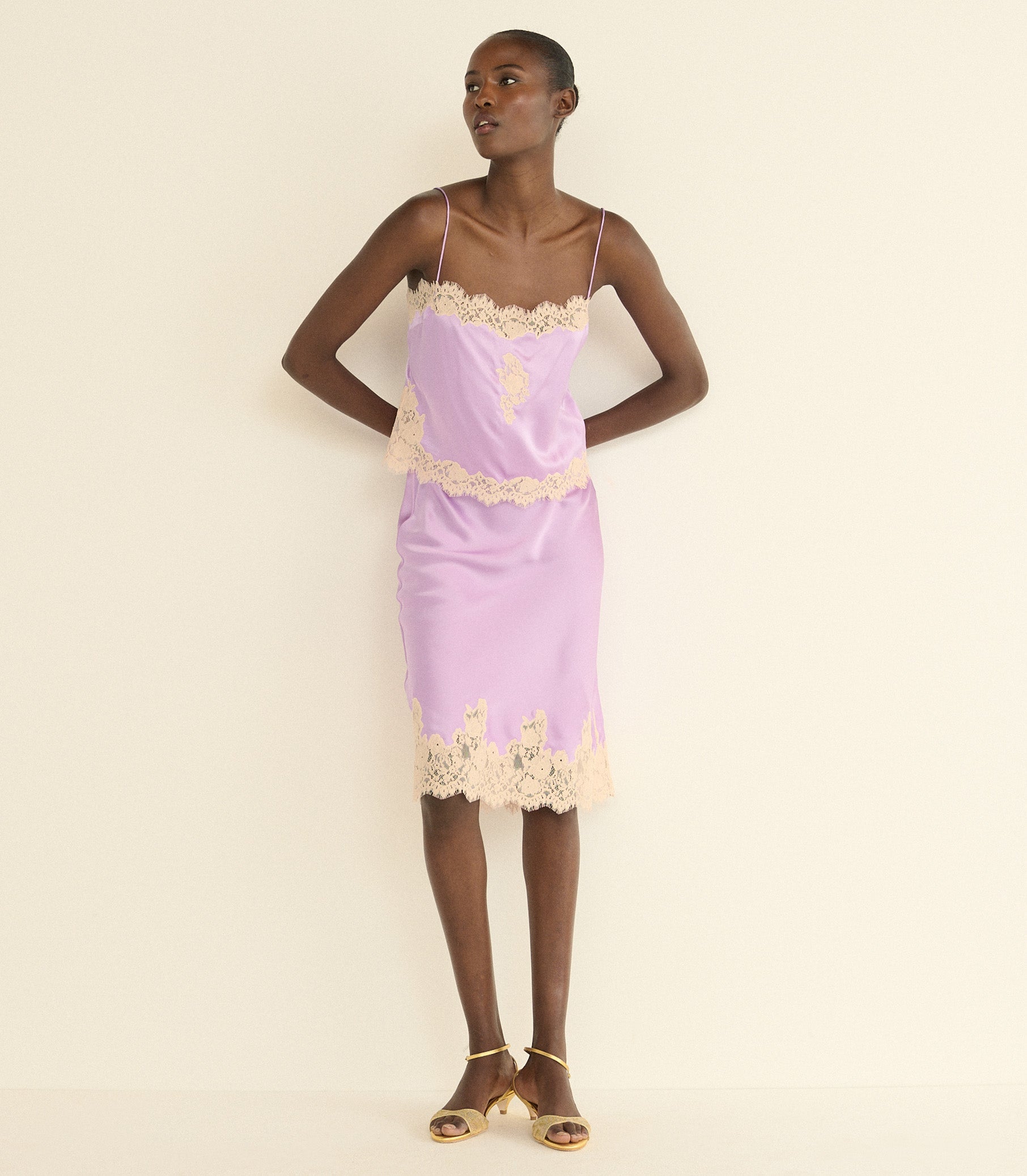 DOEN - AVELAINE TOP - - ORCHID BLOSSOM