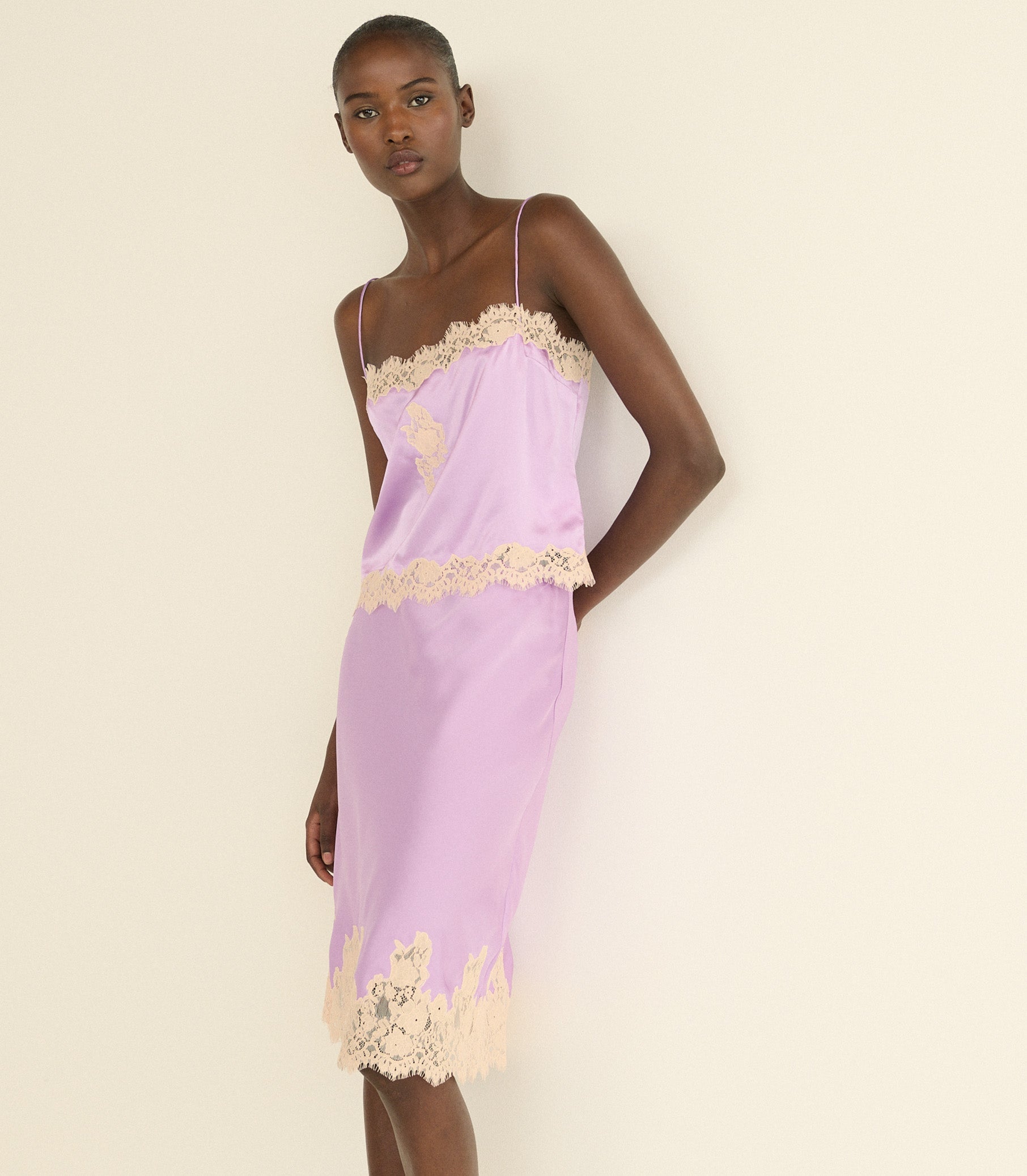 DOEN - AVELAINE TOP - - ORCHID BLOSSOM
