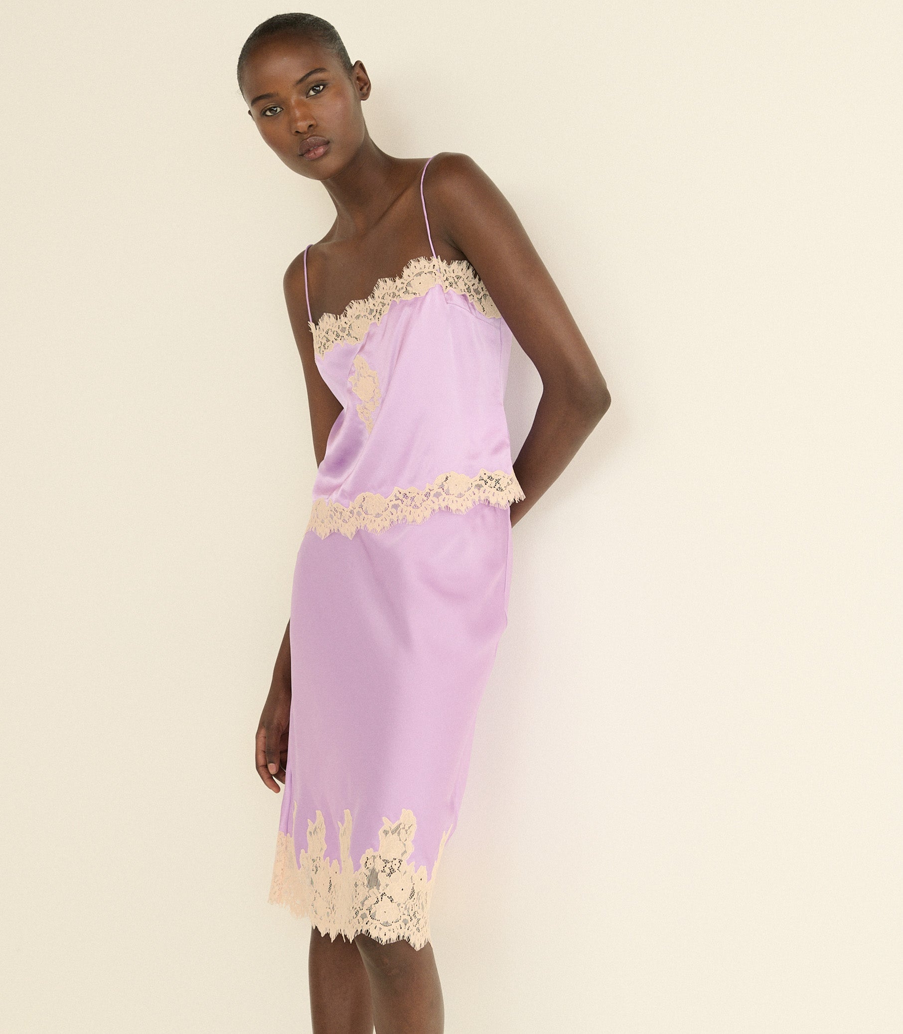 DOEN - AVELAINE TOP - - ORCHID BLOSSOM