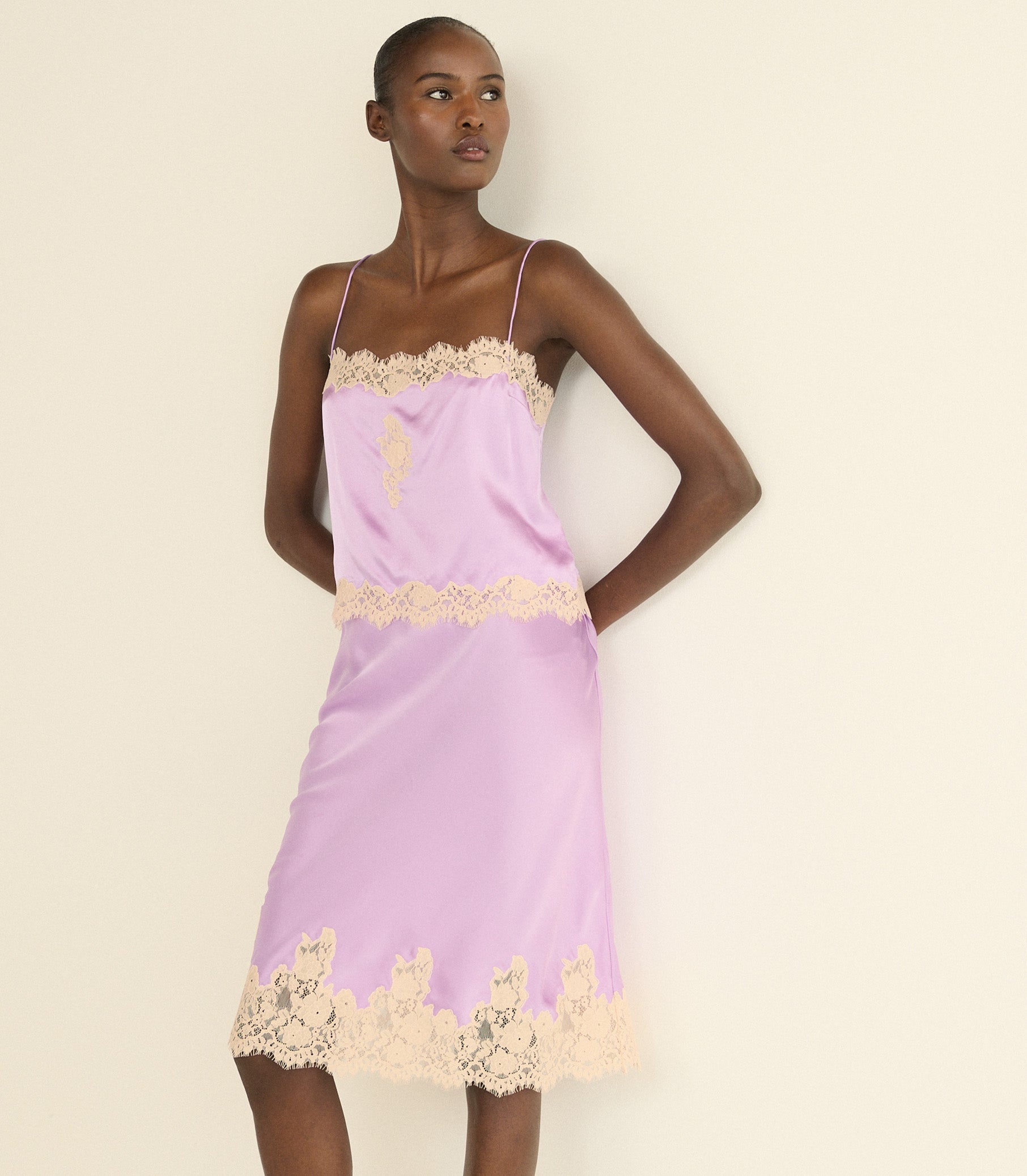 DOEN - AVELAINE TOP - - ORCHID BLOSSOM