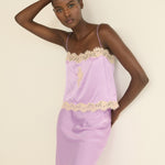 DOEN - AVELAINE TOP - - ORCHID BLOSSOM