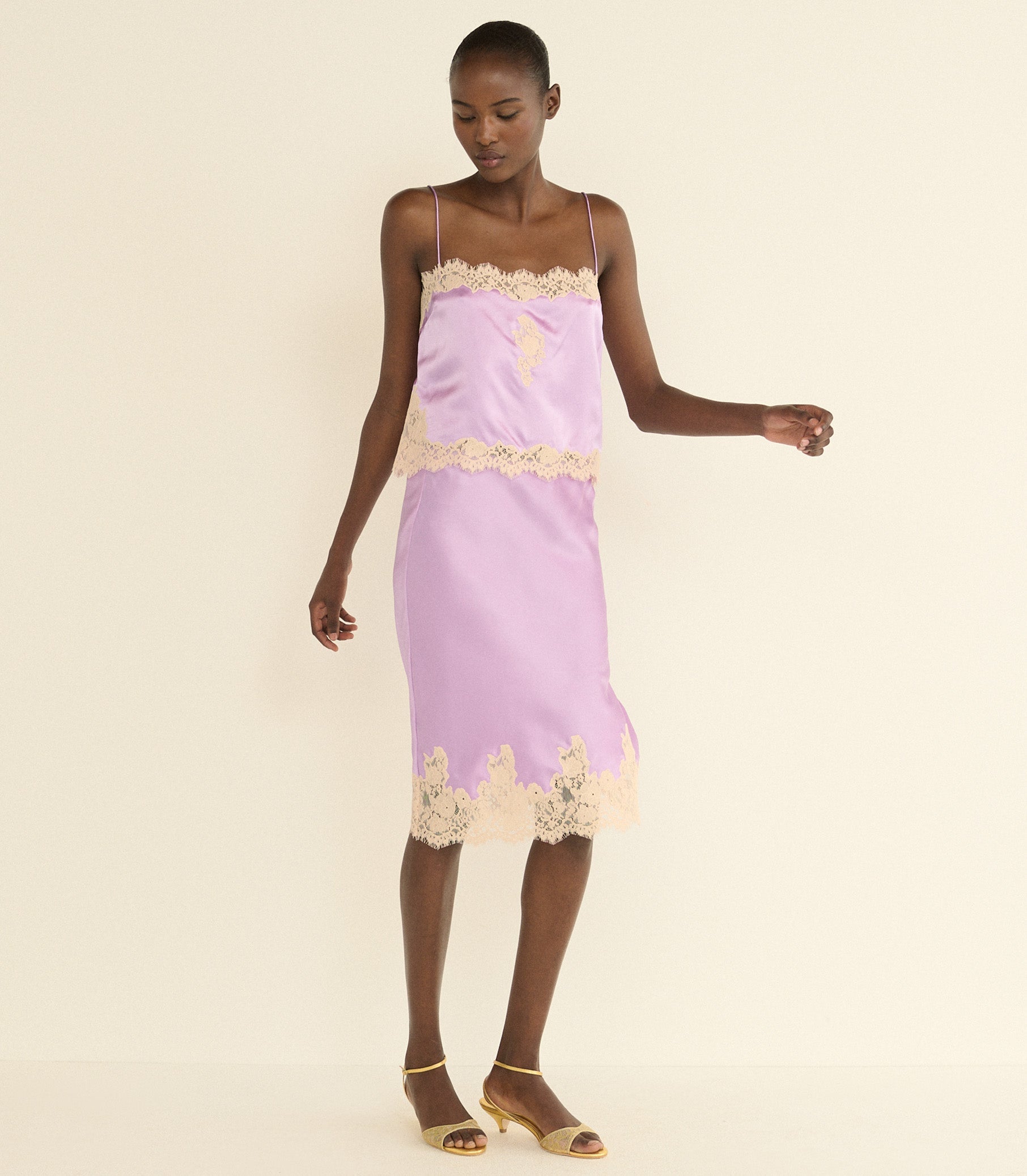 DOEN - AVELAINE TOP - - ORCHID BLOSSOM