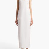 Khaite - Avery Dress in White