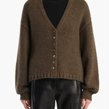 Khaite - Axel Cardigan in Artichoke
