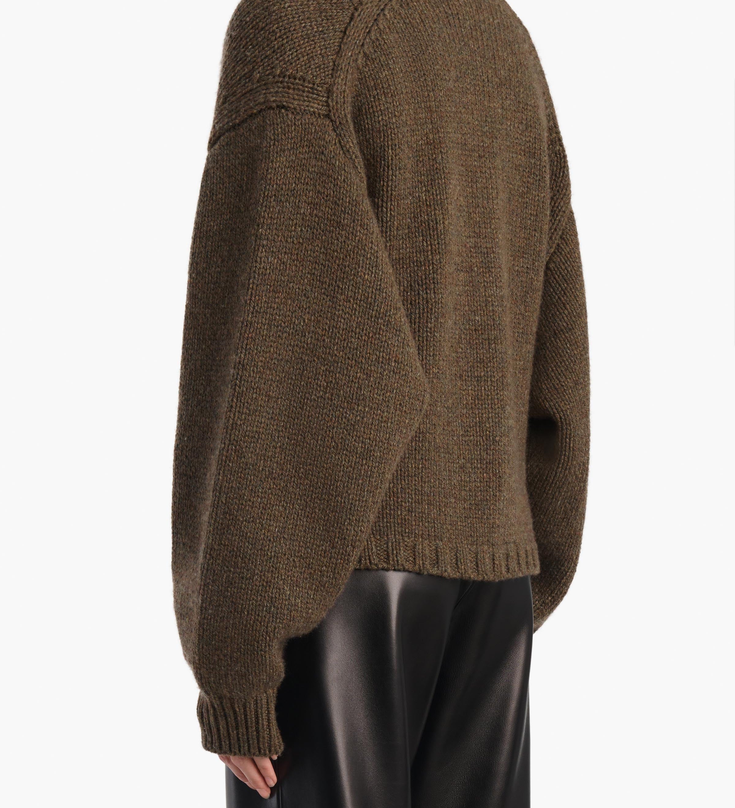 Khaite - Axel Cardigan in Artichoke