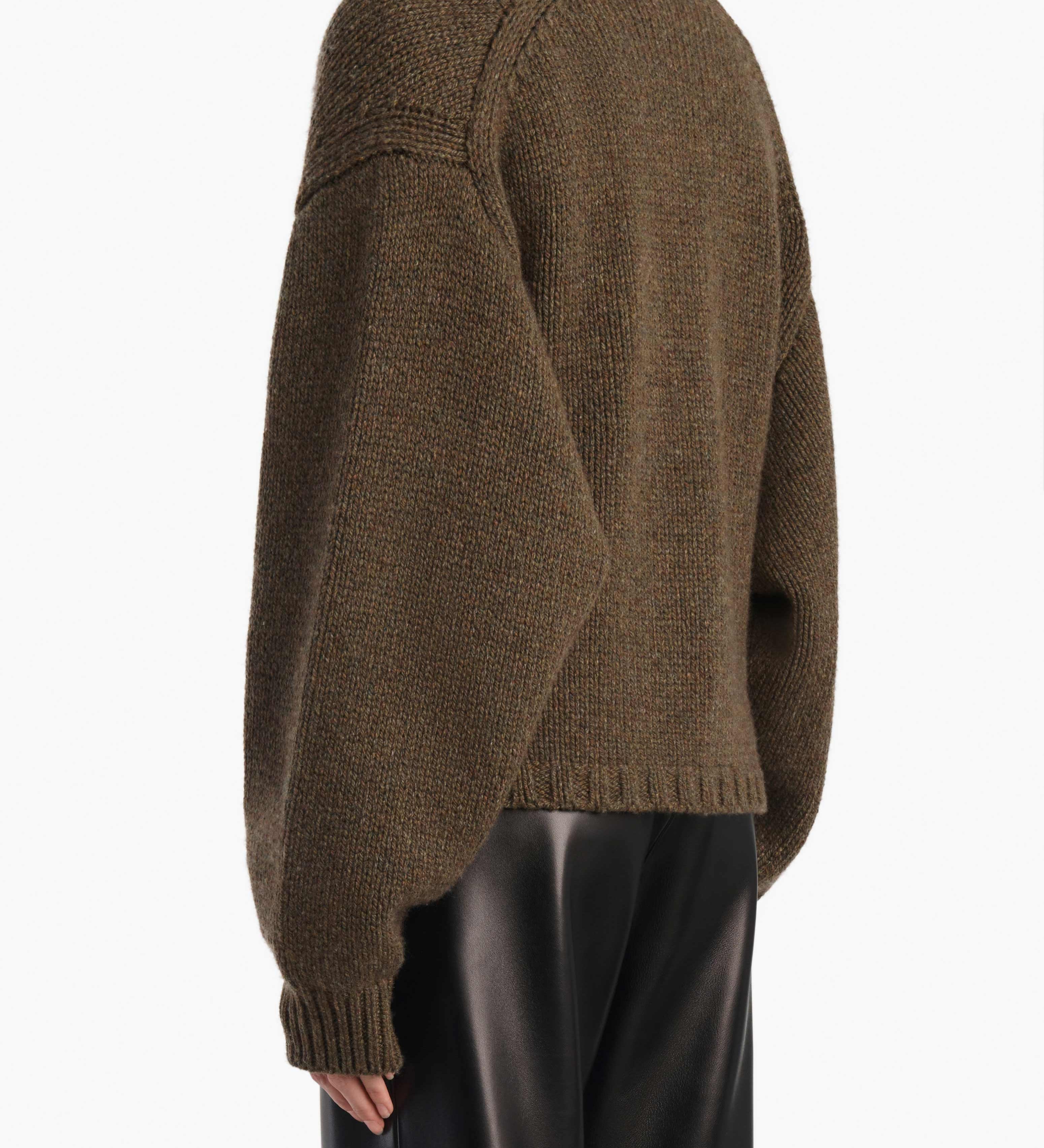 Khaite - Axel Cardigan in Artichoke