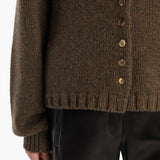 Khaite - Axel Cardigan in Artichoke