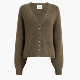 Khaite - Axel Cardigan in Artichoke