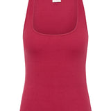 Posse - AXEL SCOOP SINGLET - DRAGONFRUIT
