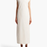 Khaite - Ayame Dress in Chalk