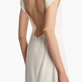 Khaite - Ayame Dress in Chalk