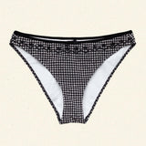 DÔEN - AZURA BIKINI BOTTOM -- LA MADDALENA GINGHAM